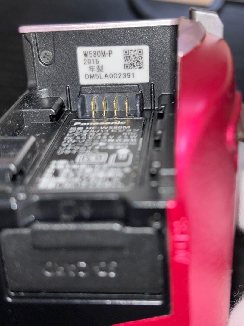 【ジャンク品】 Panasonic HC-W580M ビデオカメラ バッテリー他