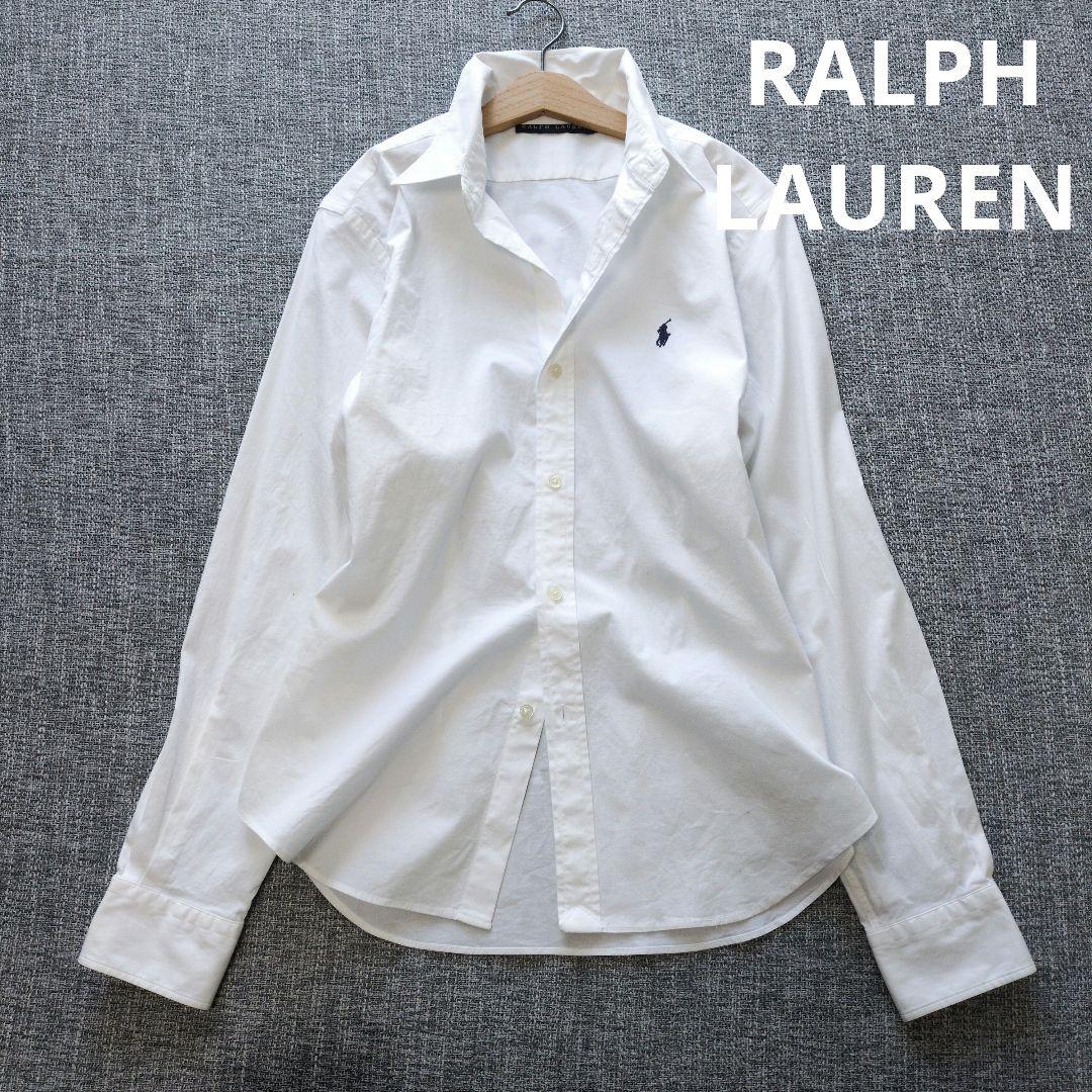 ラルフローレン　国内正規品　美シルエット　ストレッチコットンシャツ　ポニー刺繍