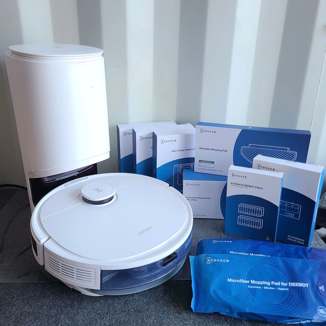864美品！エコバックス✨ DEEBOT N8 PRO+ ロボット掃除機