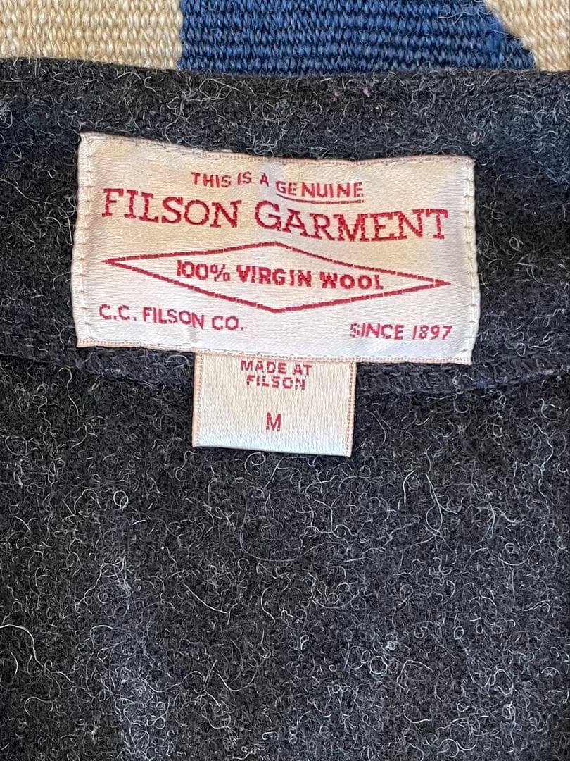 Filson フィルソン ウール マッキーノベスト サイズM USA製