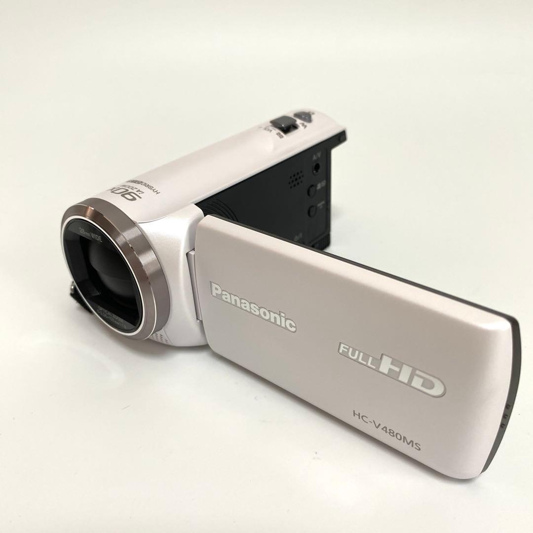 【美品】Panasonic パナソニック HC-V480MS ビデオカメラ