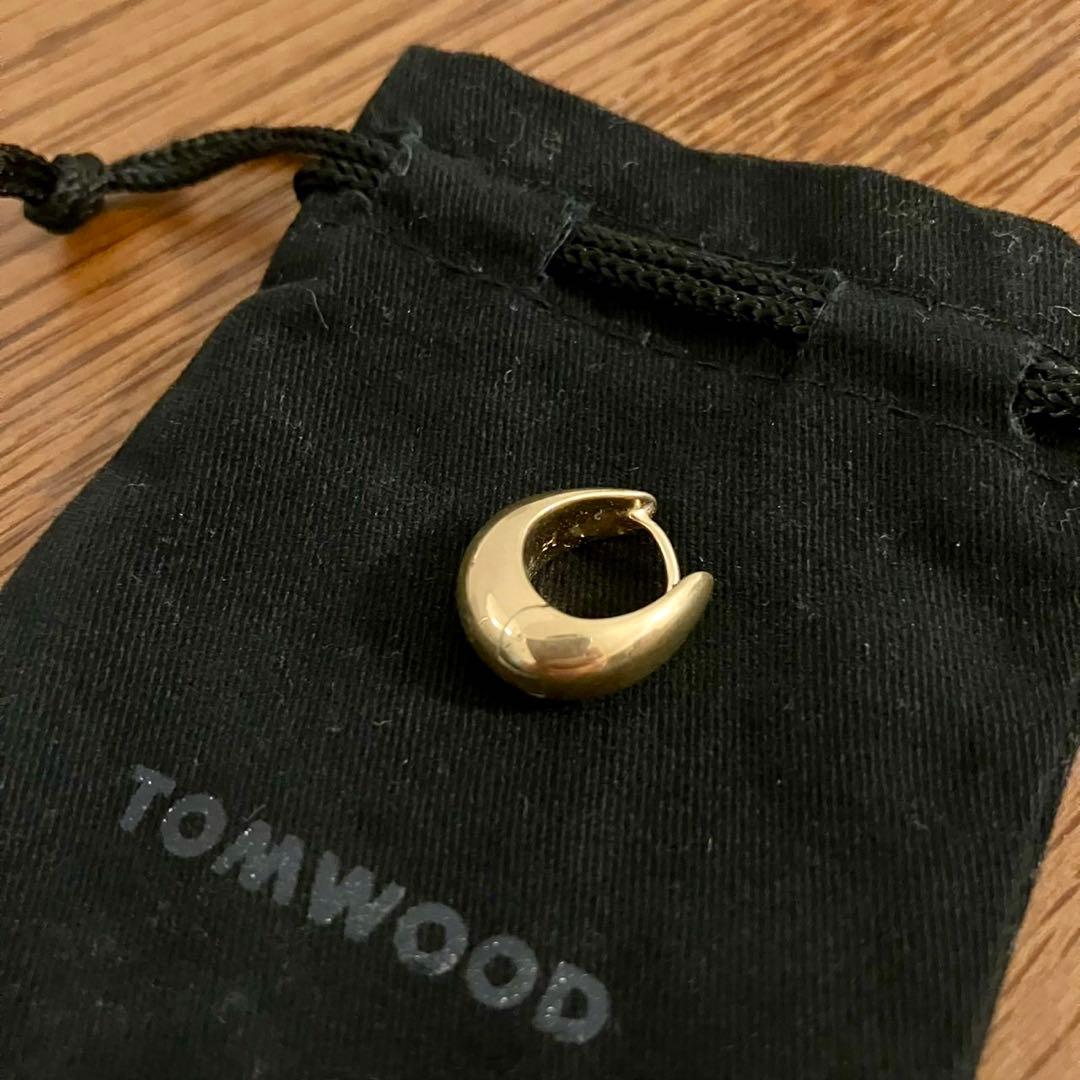 TOMWOOD トムウッド ピアス Ice Hoop Small Gold