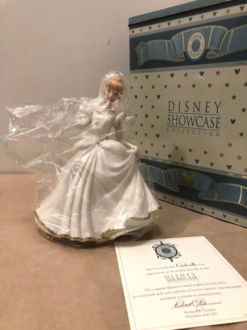 ディズニー　シンデレラ　Lenox レノックス　フィギュア　陶器