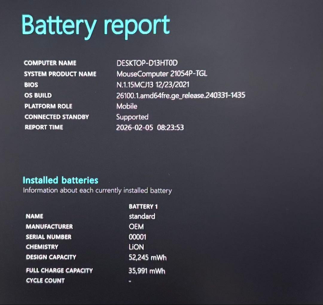 マウスDAIV 4P/11世代i7-1165G7/32GB/新品1TB SSD