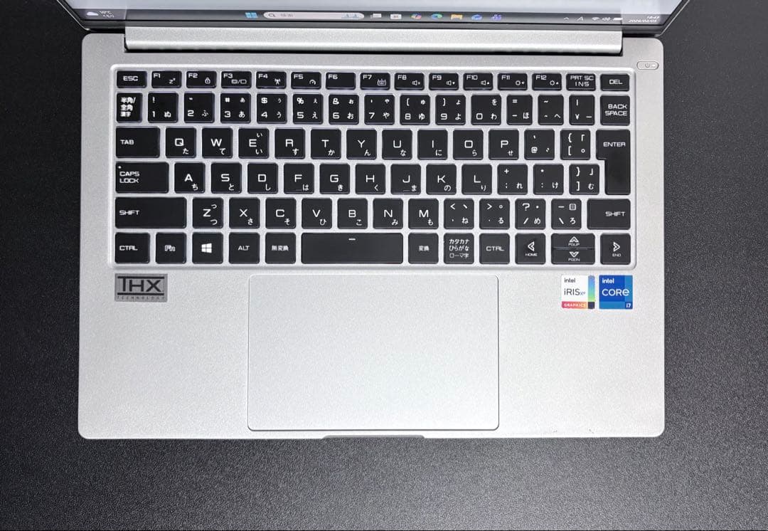 マウスDAIV 4P/11世代i7-1165G7/32GB/新品1TB SSD