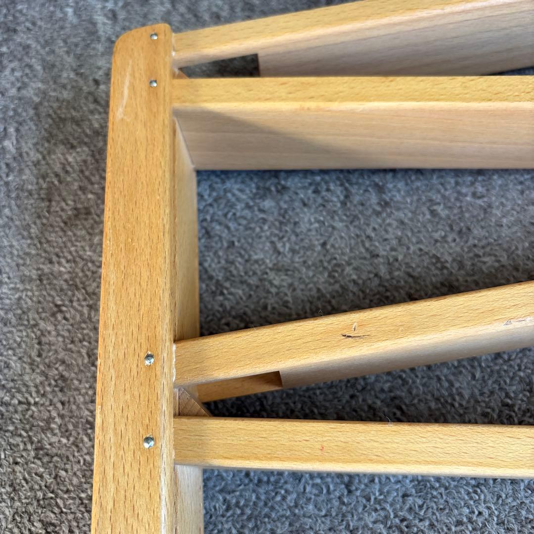 ドイツ製　ベック社木のおもちゃ　 Laufbahn 5つの車付き