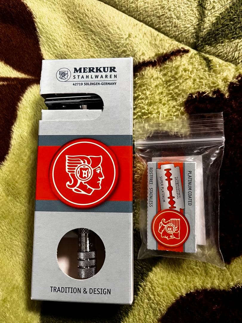 MERKUR 23C メンズ剃刀 替刃10枚付き
