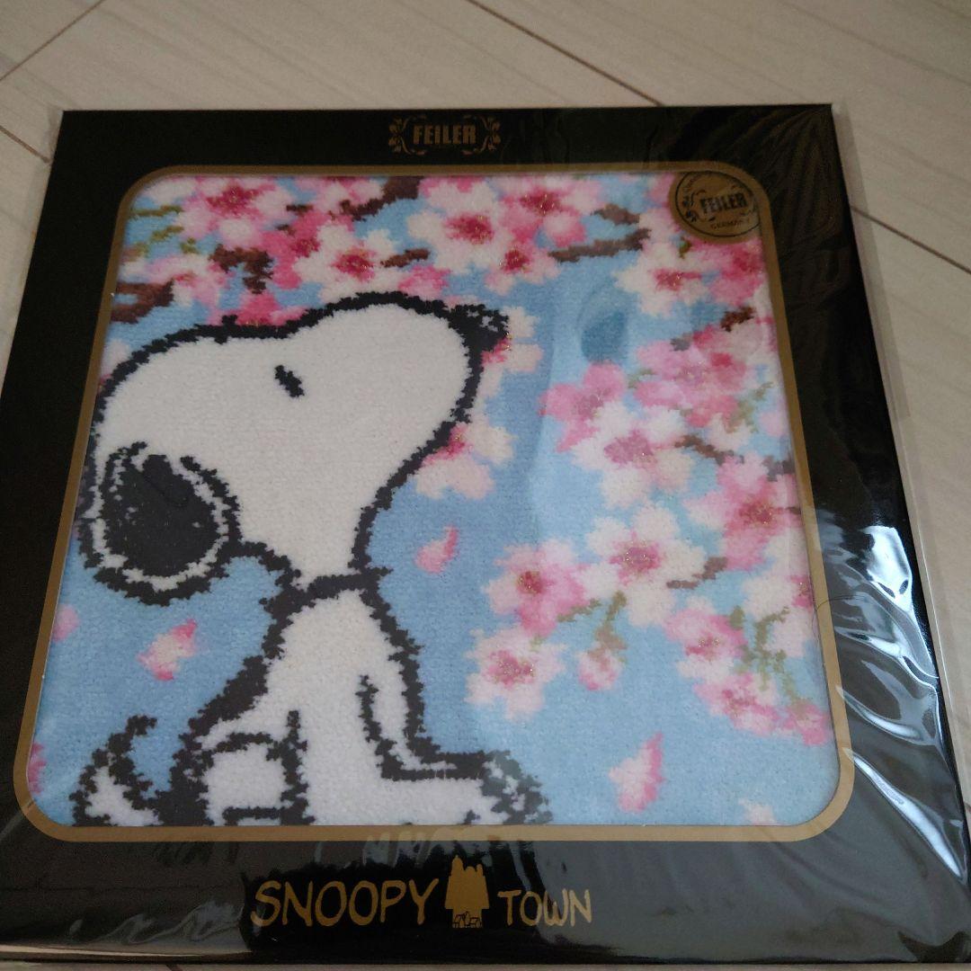 FEILER フェイラー スヌーピー さくら 新品未開封　フェイラーハンカチ