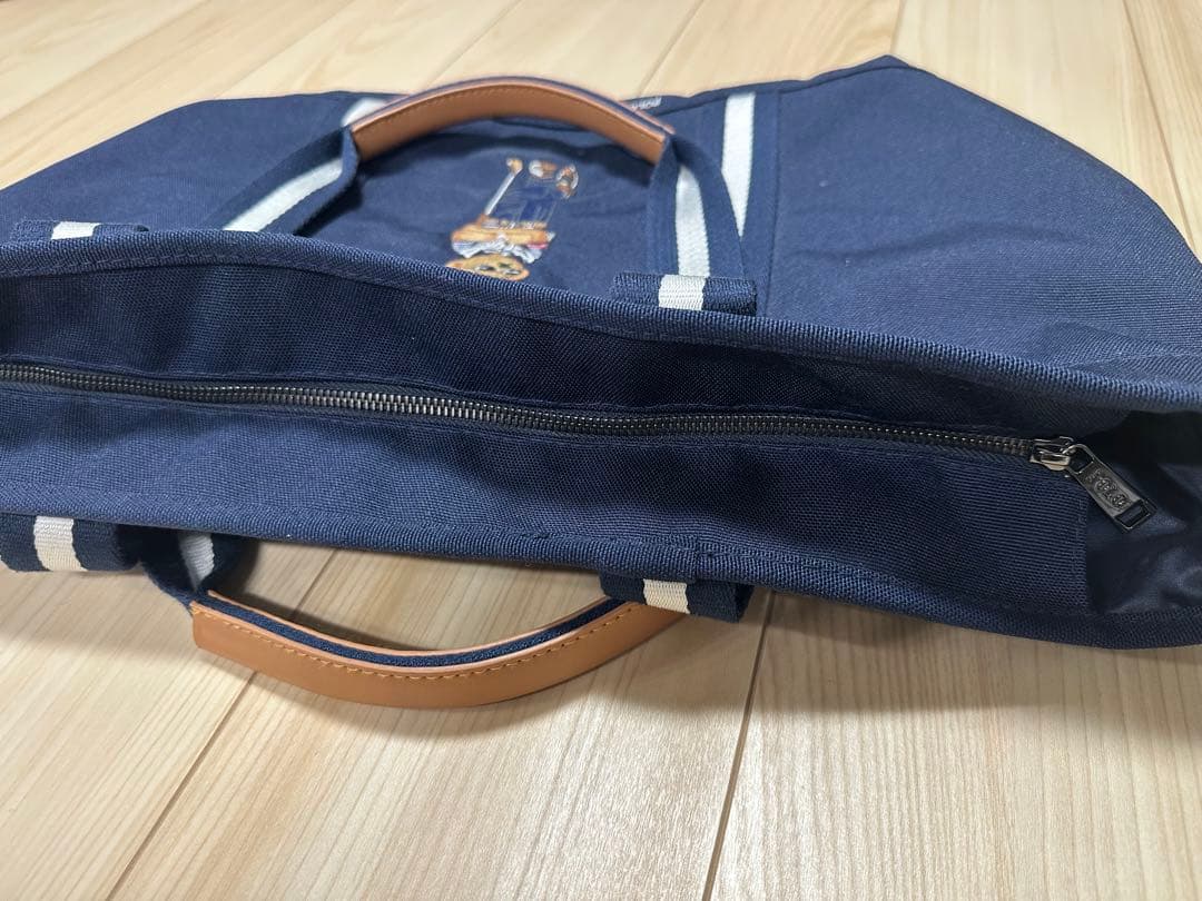 ポロベア トートバッグ POLO LAUREN ネイビー ポロゴルフ