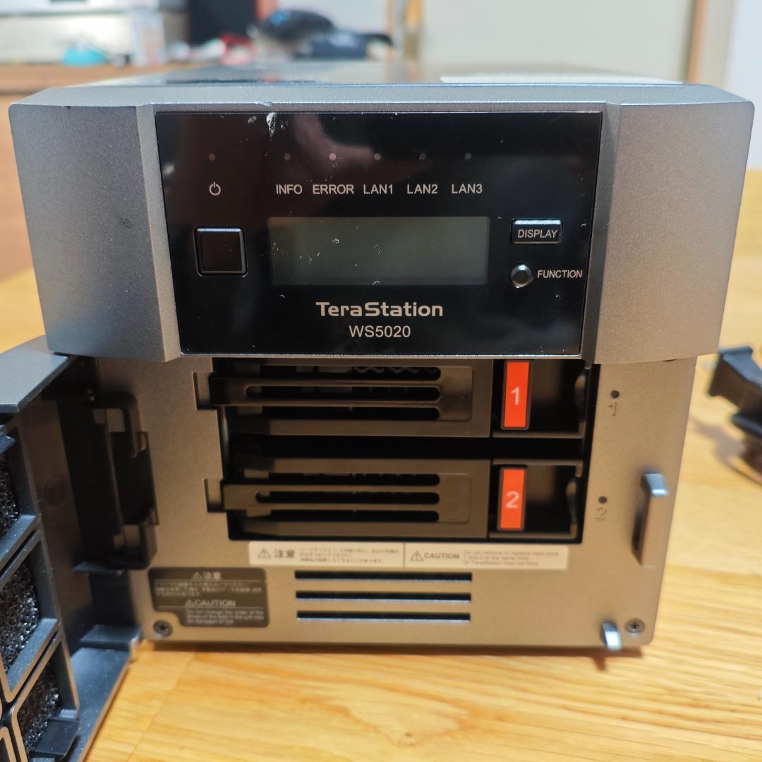 TeraStation WS5220DNW9 4TB（2TB × 2）
