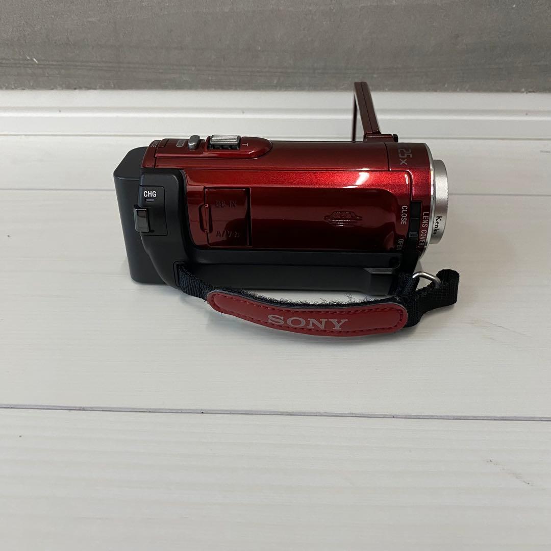 【箱付】SONY ビデオカメラ ハンディカム HDR-CX170 レッド