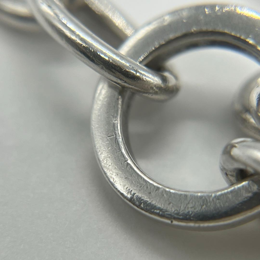 グッチ GUCCI オーバルリンクチェーンブレスレット ホースビット メキシコ製