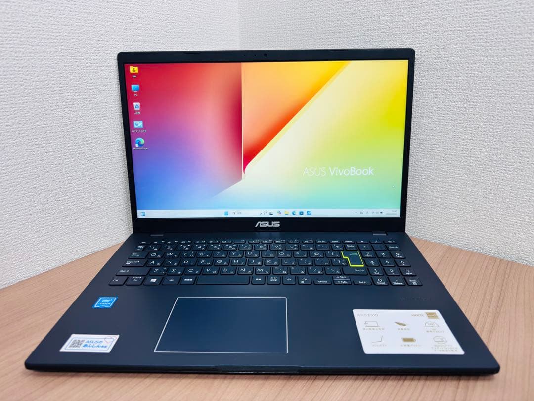 【美品】【バッテリー良好】 ASUS VivoBook E510MA