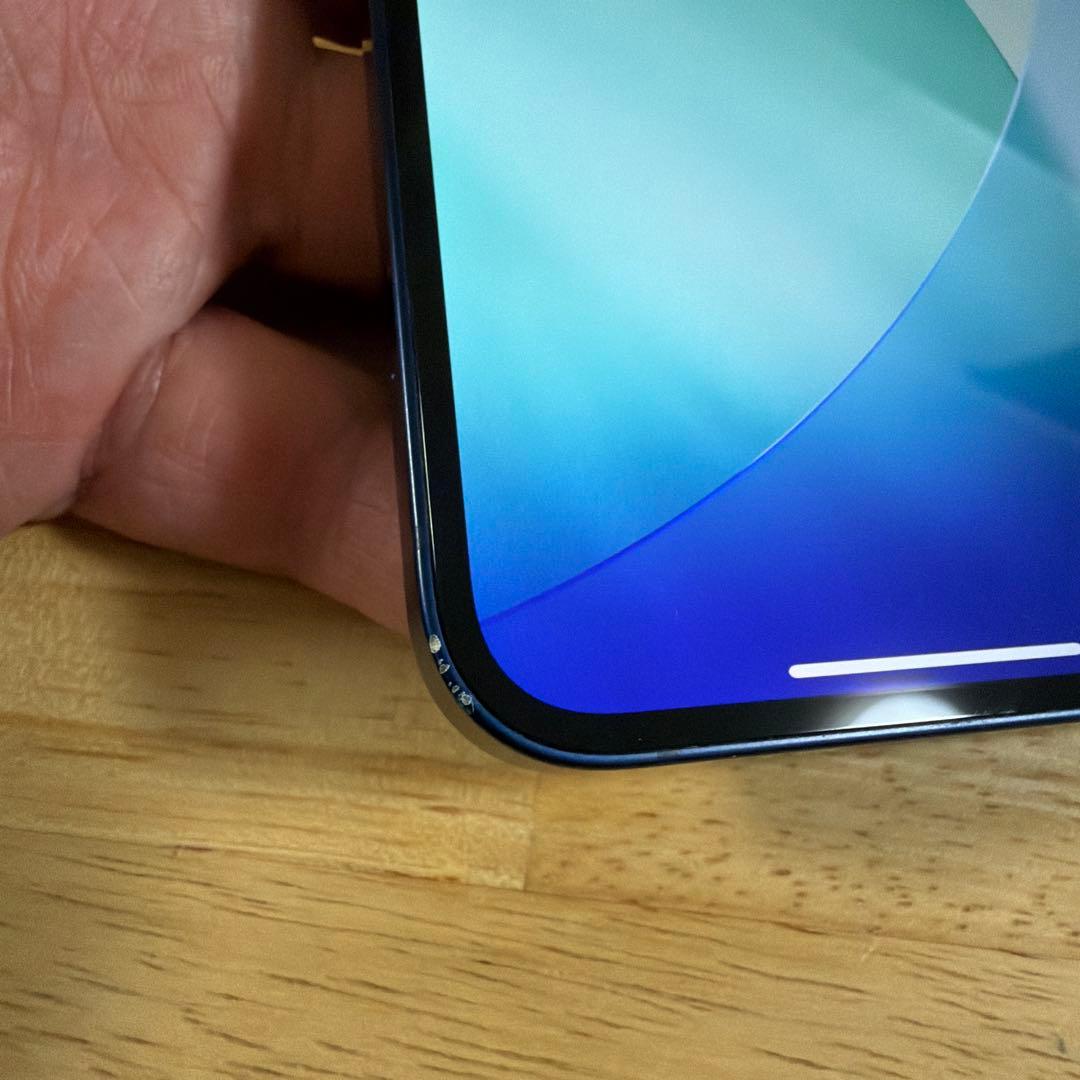 Apple iPhone 12 ブルー 128GB 本体 充電ケーブル付き