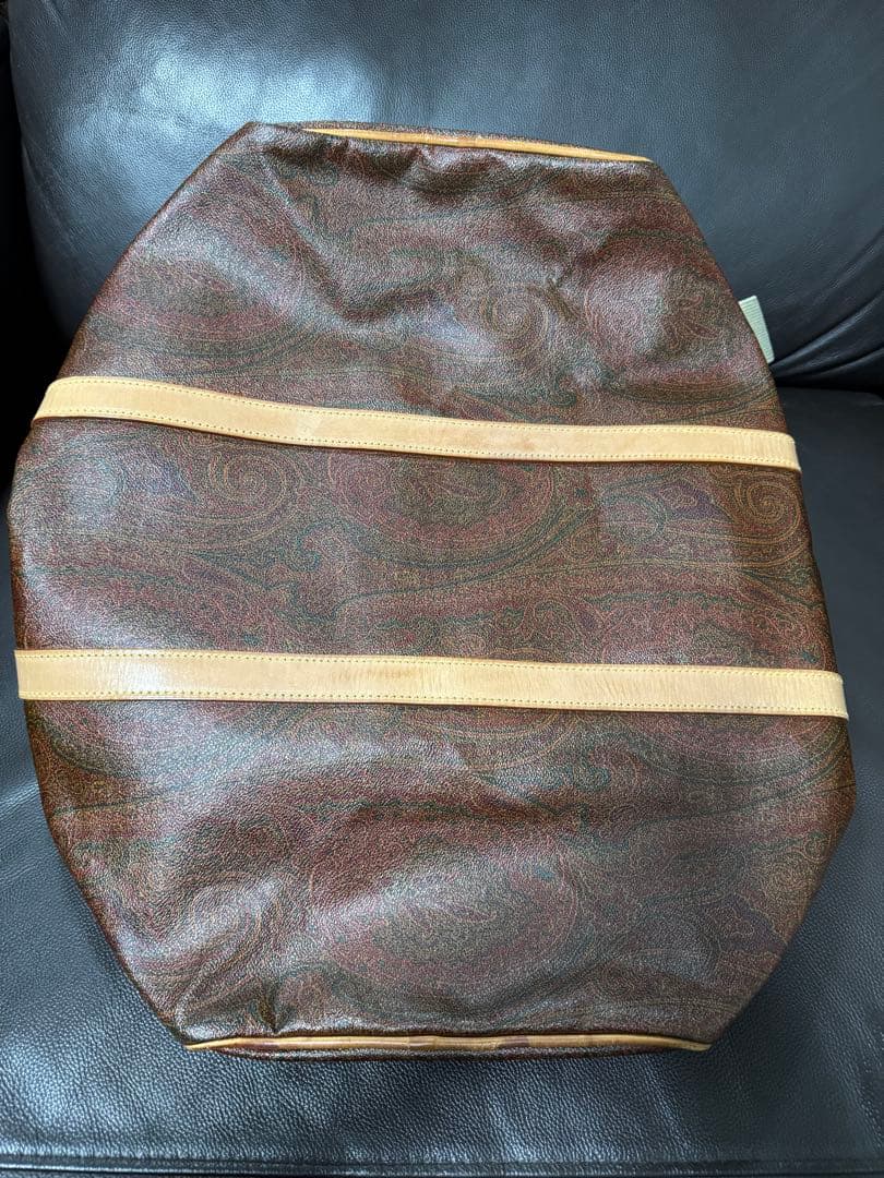 ETRO ボストンバッグ ペイズリー柄