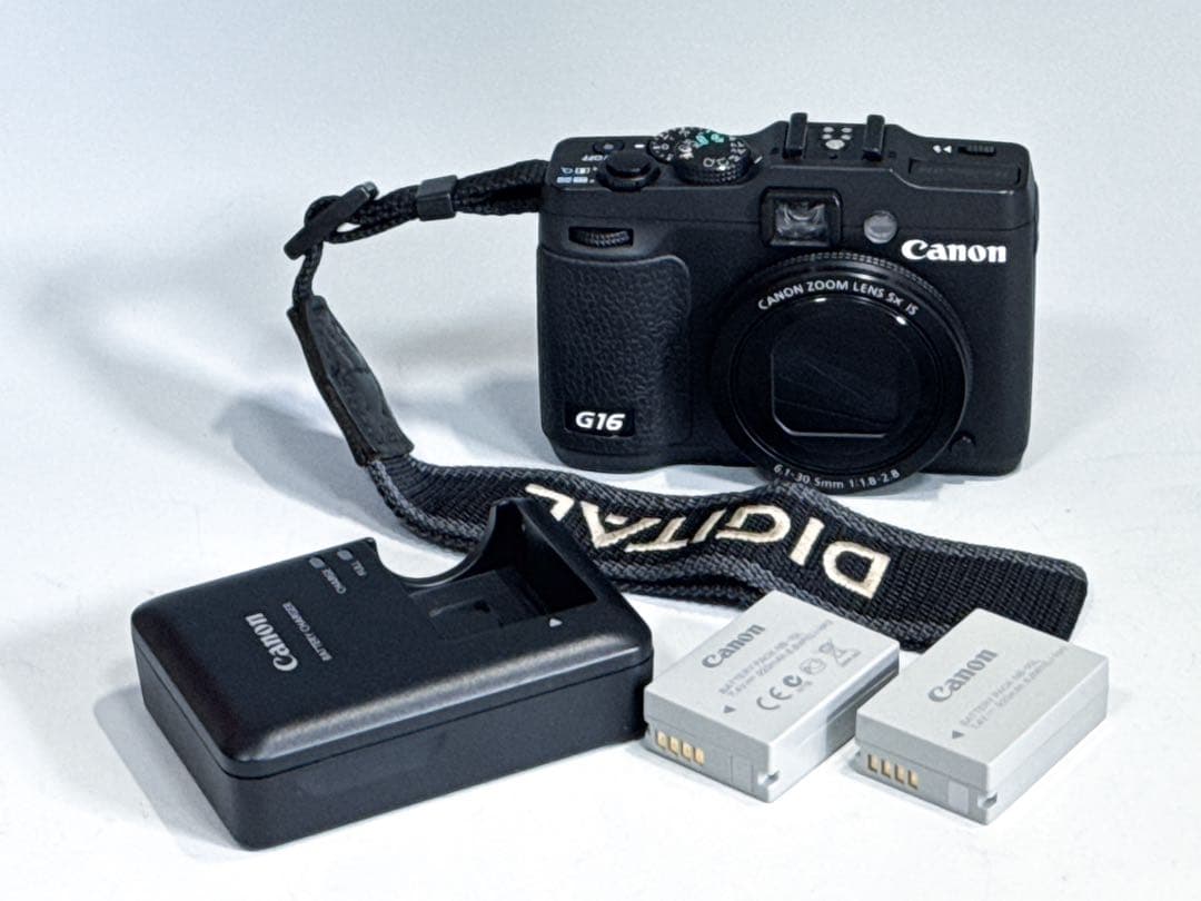 Canon PowerShot G16 (バッテリー1個のみ)