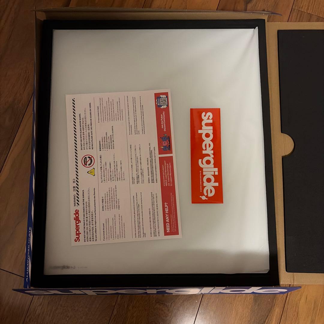 マウス・トラックボール Superglide 2 Glass Mousepad XL white