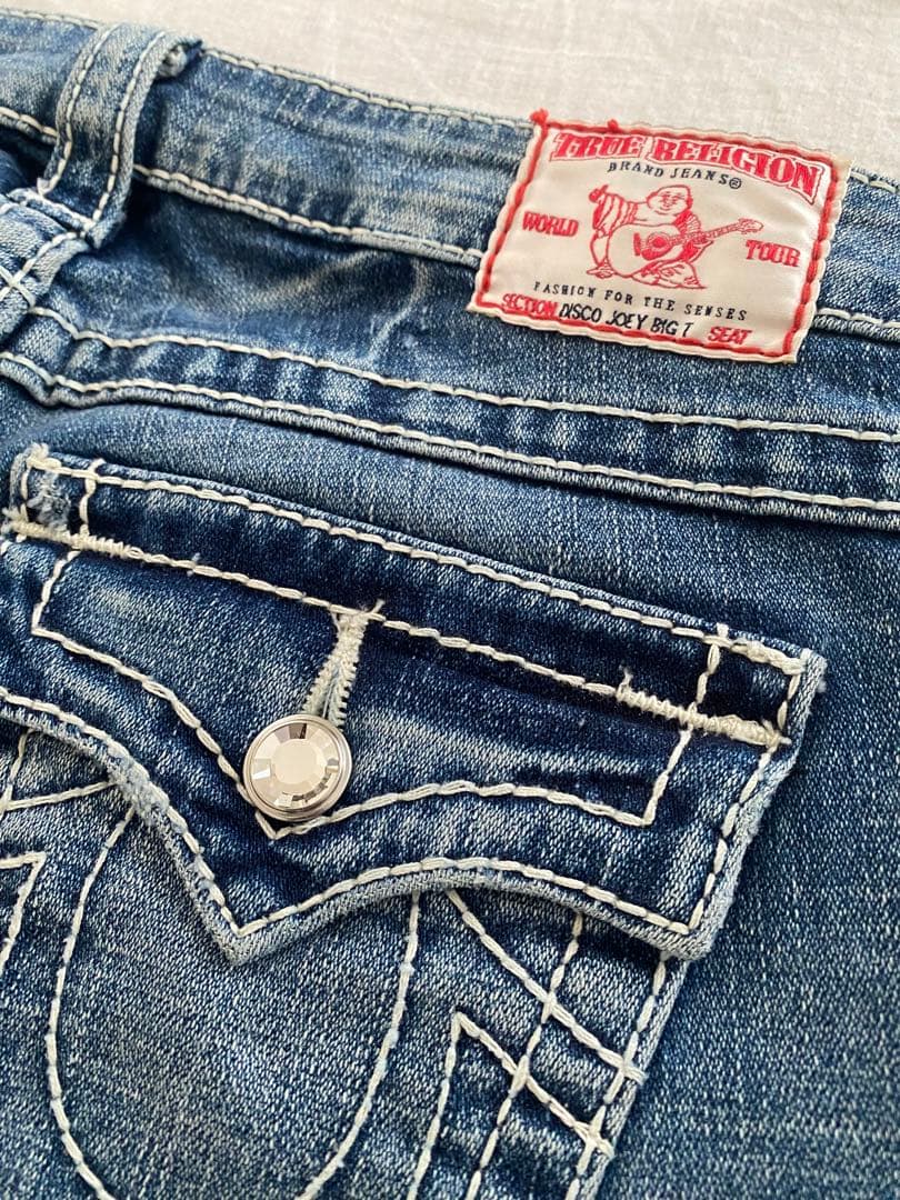(未使用)TRUE RELIGION ブーツカットデニム26 トゥルーレリジョン