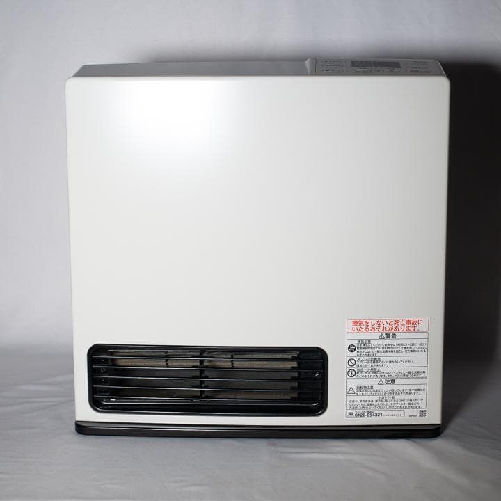 ガスファンヒーター リンナイ SRC-365E 2022年製 ガスホース付属