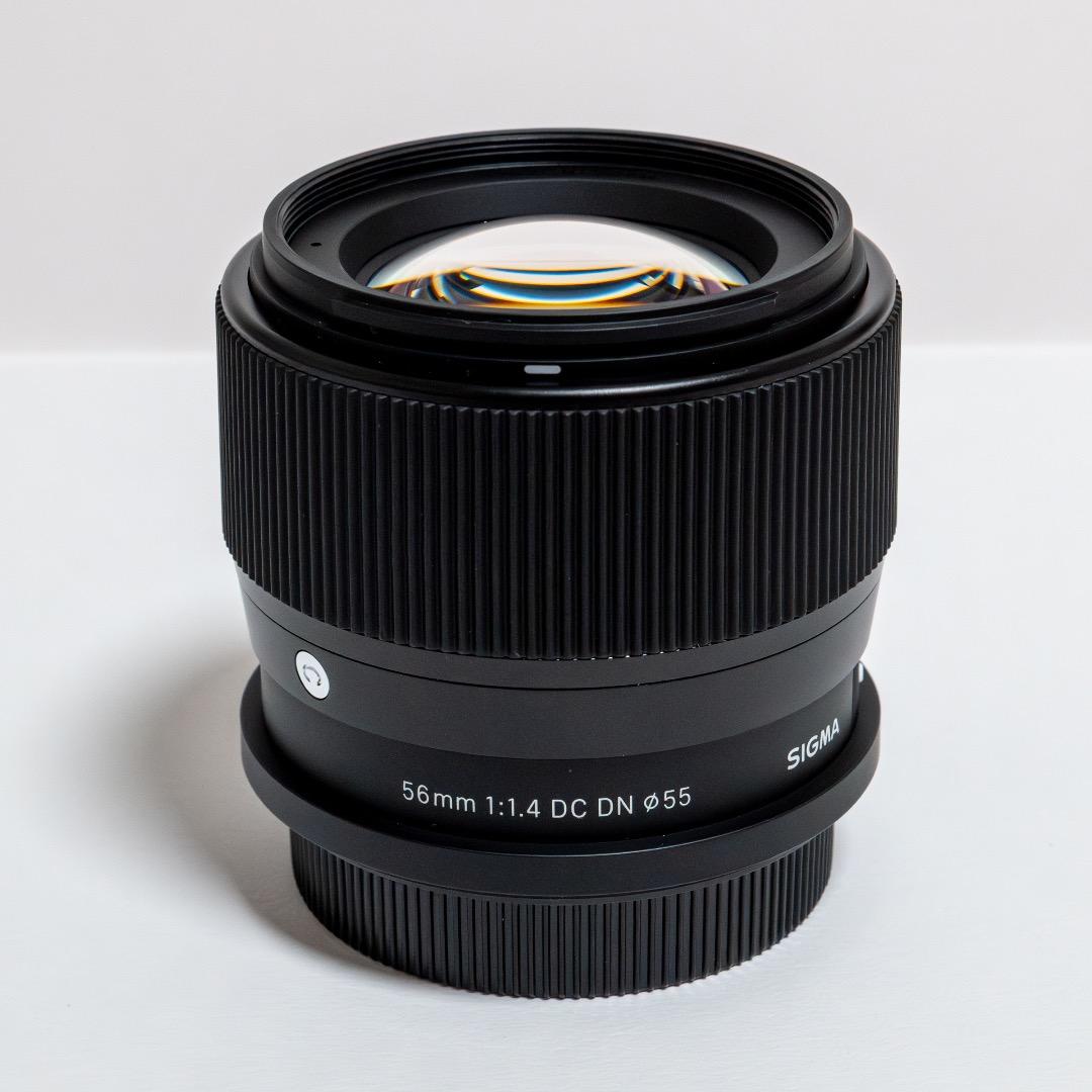 【美品】SIGMA 56mm F1.4 DC DN（Lマウント）