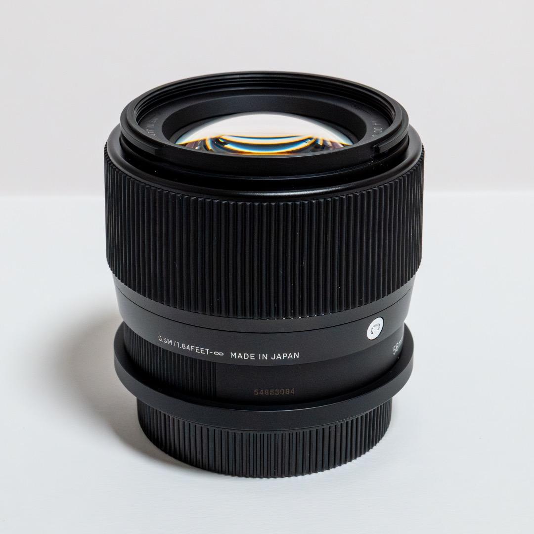 【美品】SIGMA 56mm F1.4 DC DN（Lマウント）