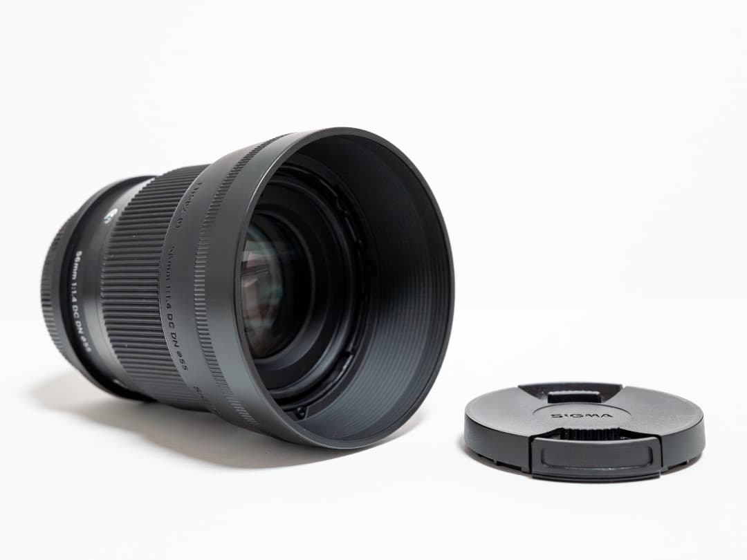 【美品】SIGMA 56mm F1.4 DC DN（Lマウント）