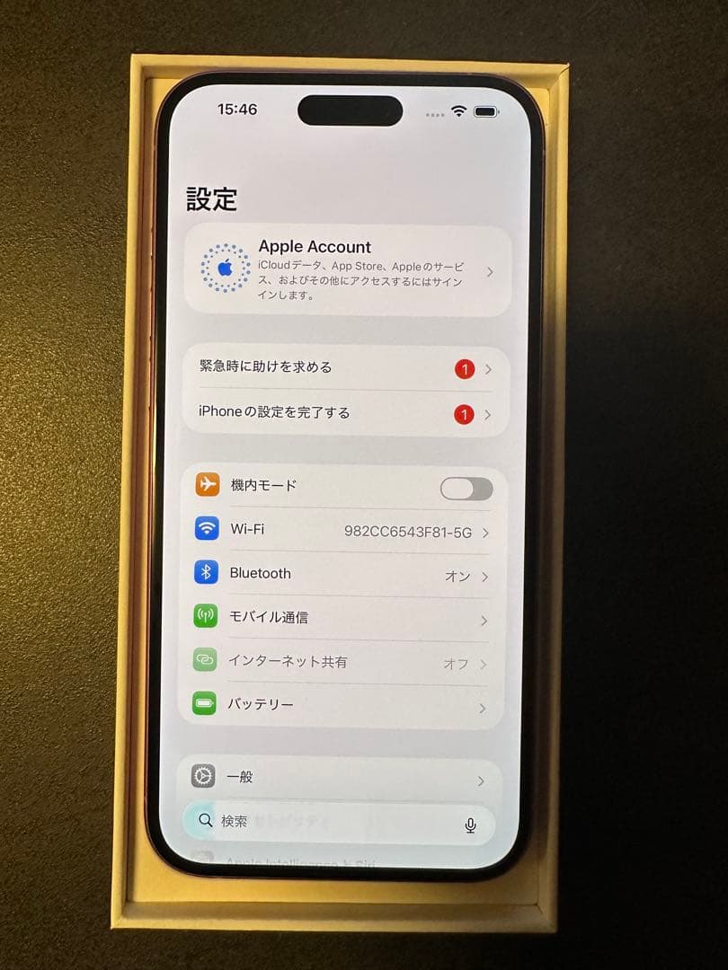 iphone 16 Plus 128gb バッテリ100% 充放電34回 国内版