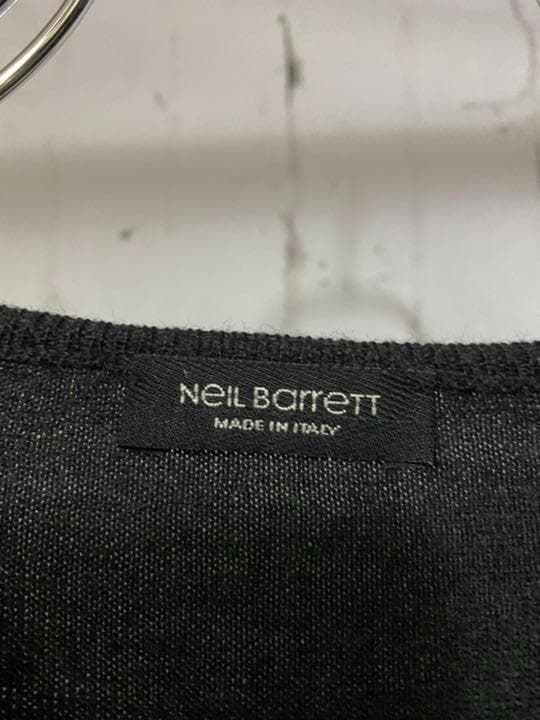 NEIL BARRETTセーター　バイカラー　ライン切替