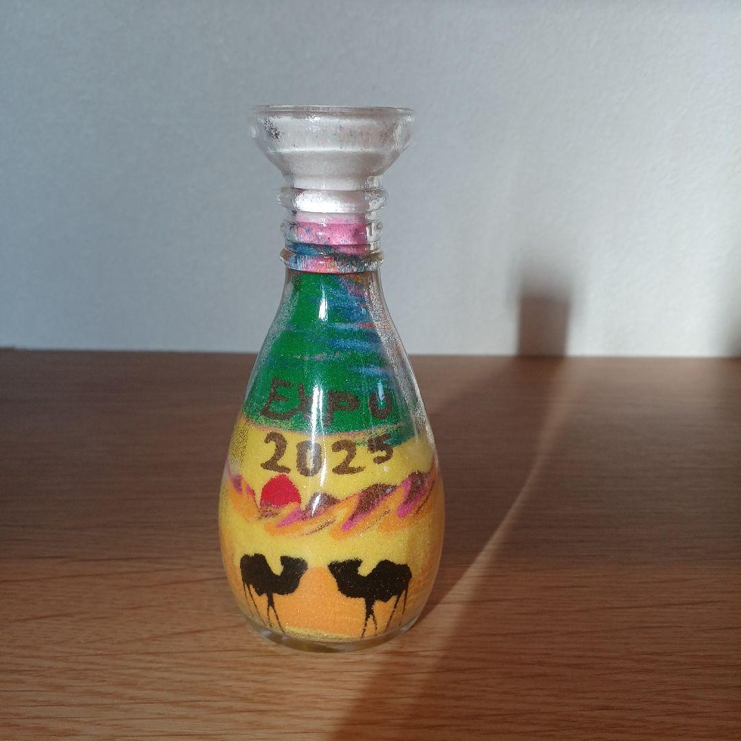 万博　ヨルダン　サンドアート