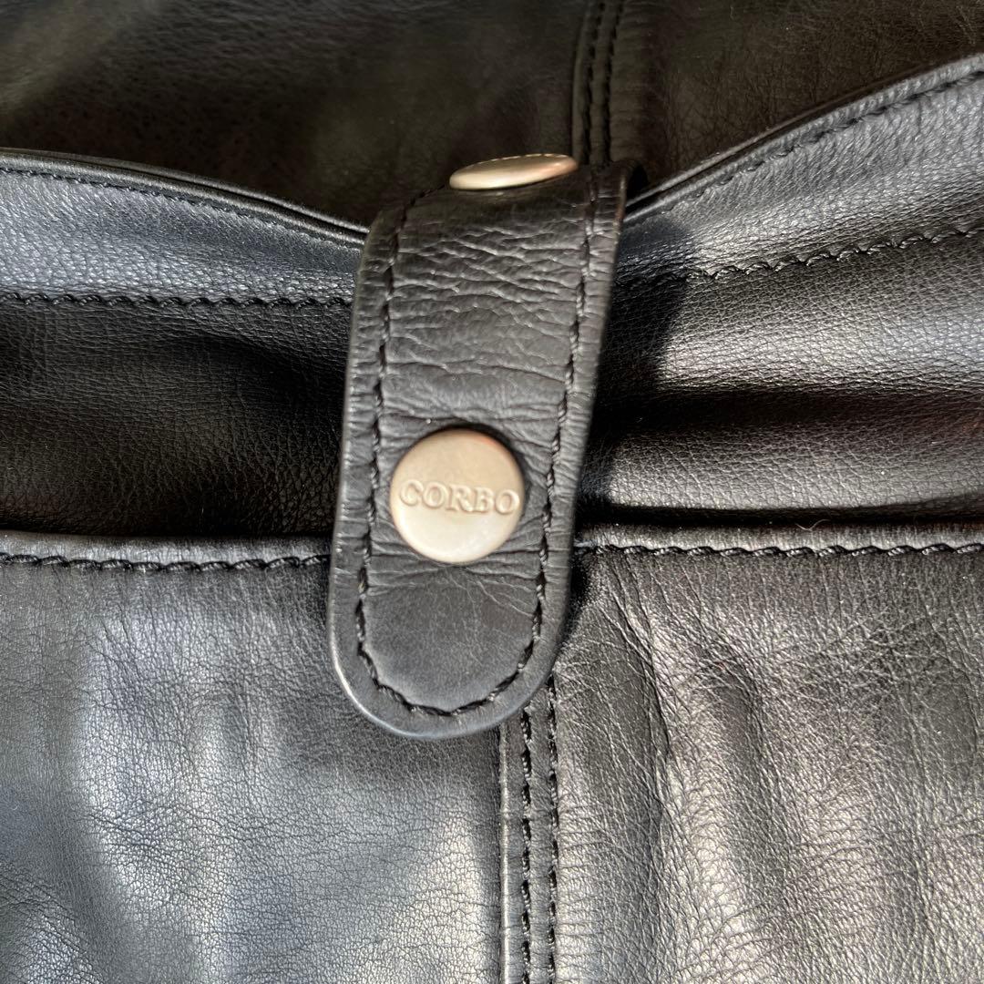 美品!! CORBO コルボ ショルダーバッグ　廃盤　メッセンジャーバッグ　黒