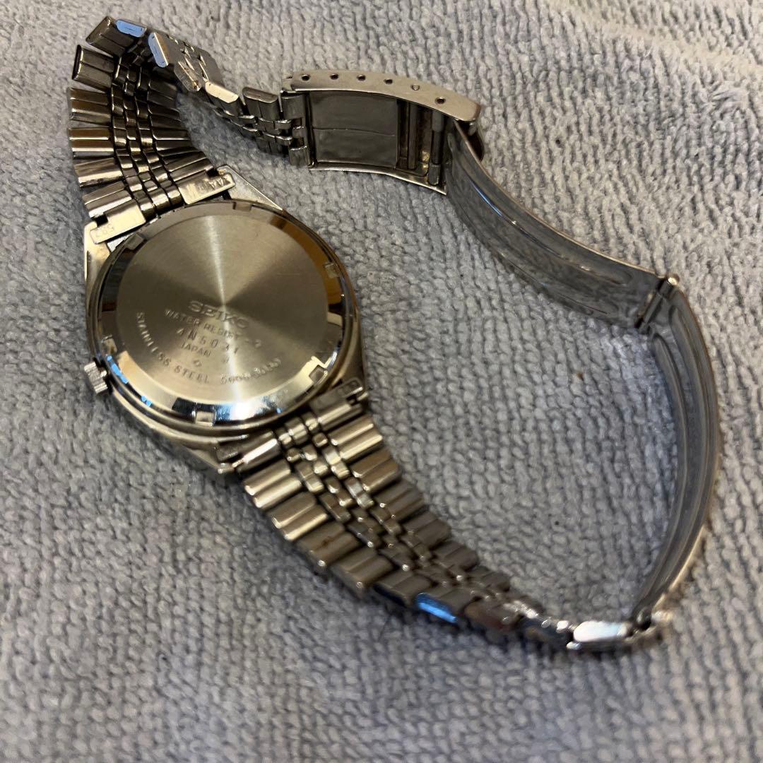 セイコー シルバー 自動巻￼時計