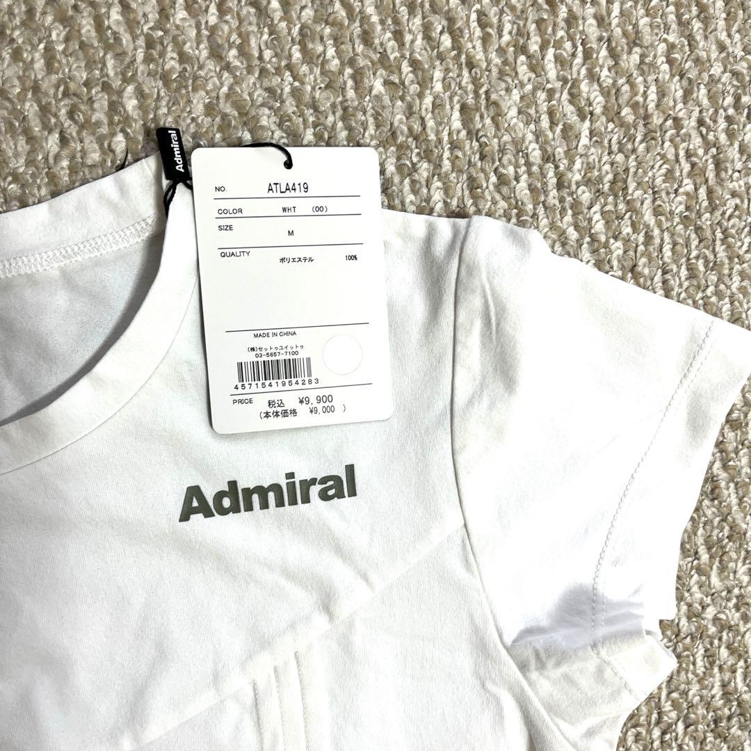新品タグ付き♪Admiral テニスシャツ Mサイズ