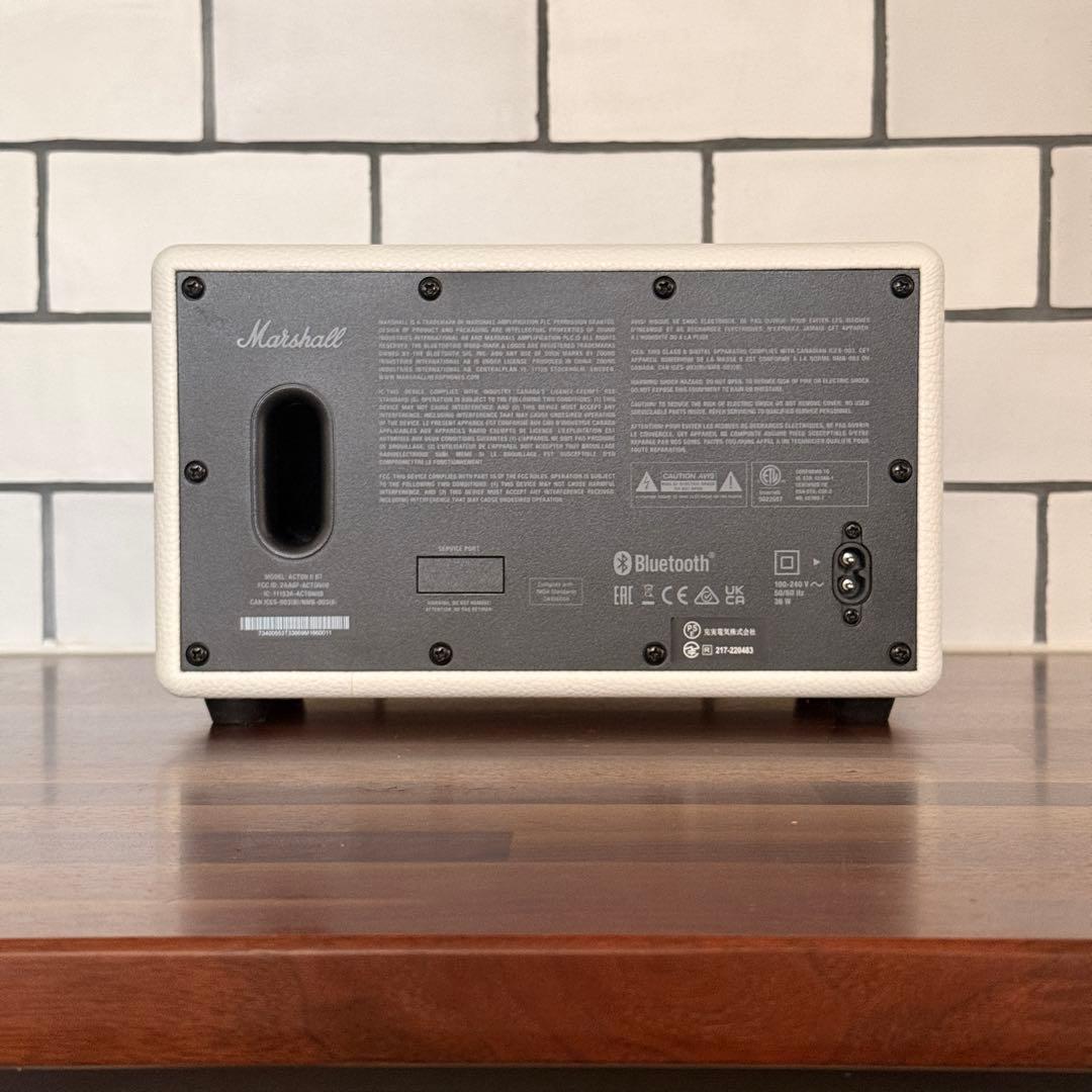 Marshall ActonⅡ Acton2 ホワイト スピーカー