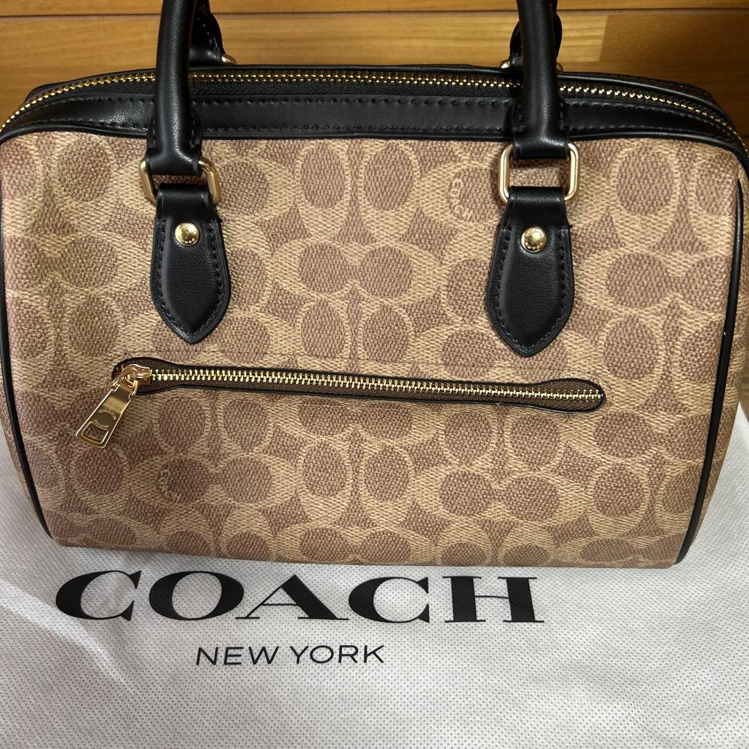 『新品未使用』　コーチ2Way ミニボストンバック 値下げしました