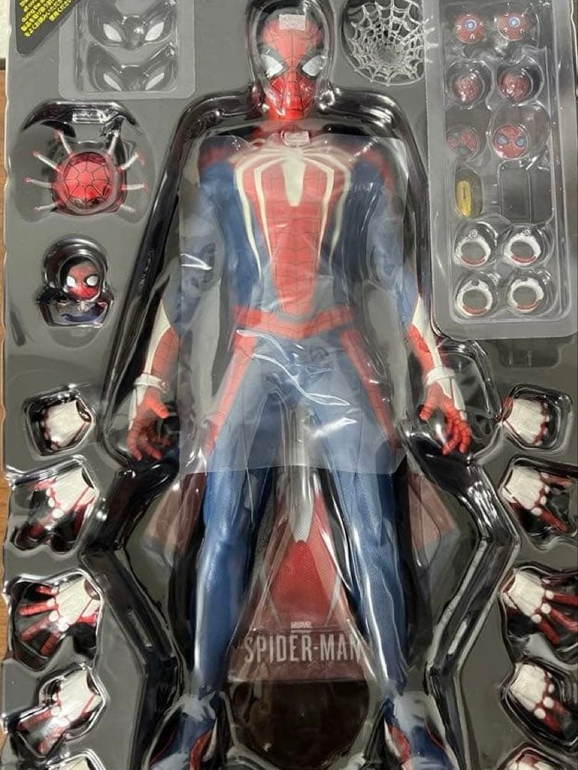 ホットトイズ スパイダーマン アドバンスドスーツ　美品