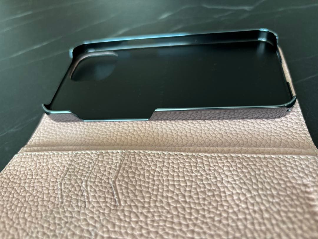 BONAVENTURA グレージュサクラ手帳型 iPhoneケース