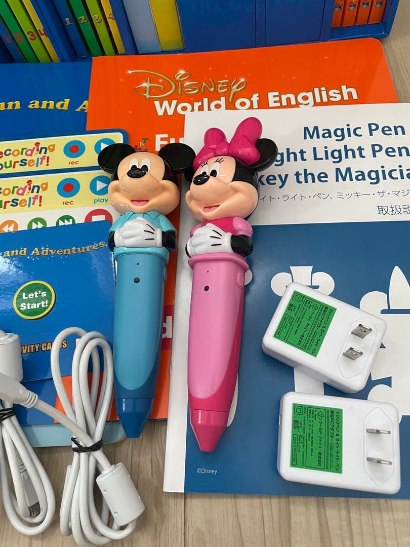 DWE ディズニー英語システム　マジックペン　アドベンチャーセット　美品　226