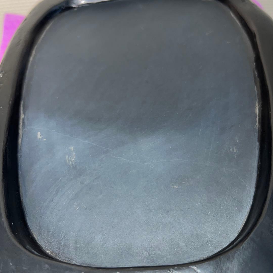 ⭕️雨畑硯　現代の名工　雨宮峯硯　20cm超え　大型自然硯