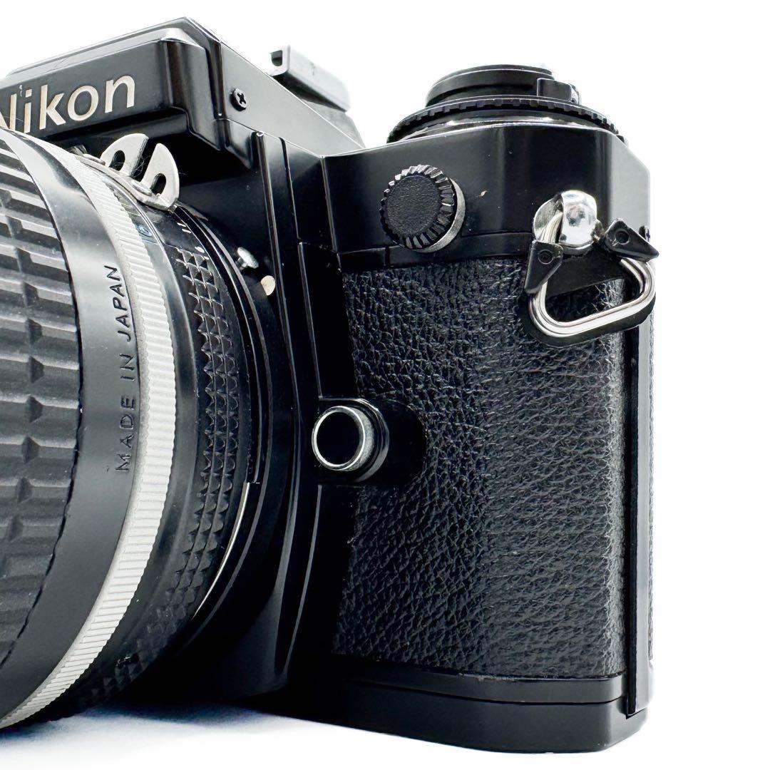 Aランク 完動品✨ Nikon FE Black 50mmセット 1ヶ月保証付き