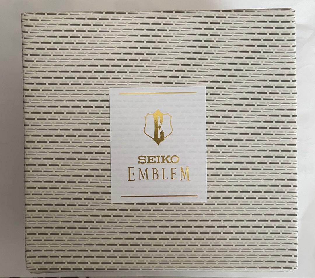 【新品未使用】SEIKO セイコー 置時計 HR592W 白大理石枠 クリスタル