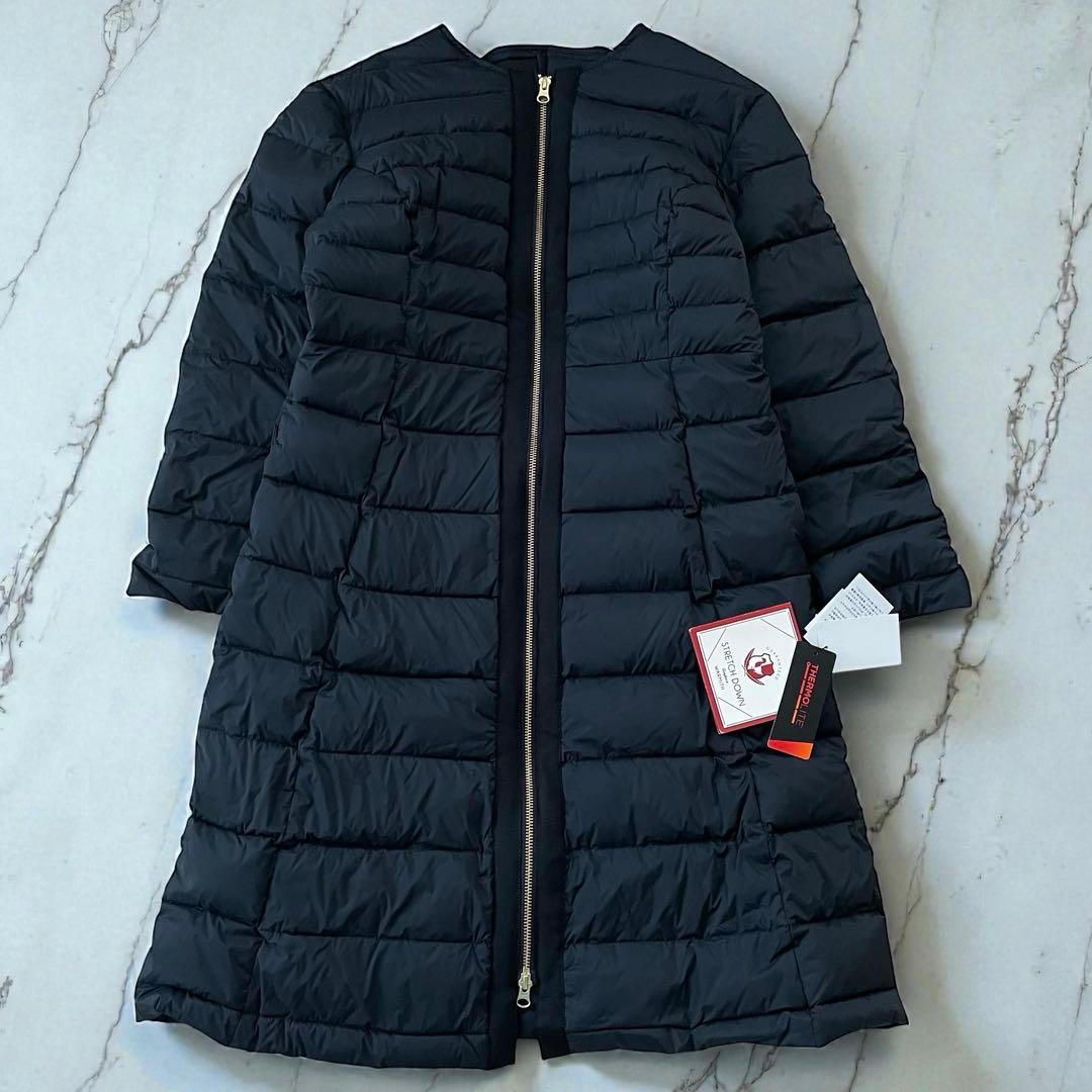 【新品タグ付】FENNEL フェンネル ダウンコート 黒 38 スコットクラブ