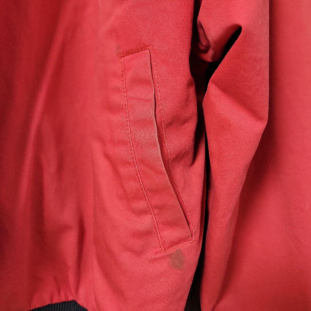 Marlboro リバーシブルボンバージャケット 黒/赤