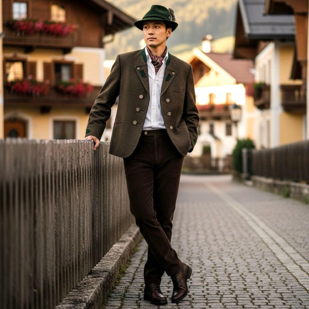 極美品 BAVARIA LODEN ローデン チロリアンジャケット 2XL相当