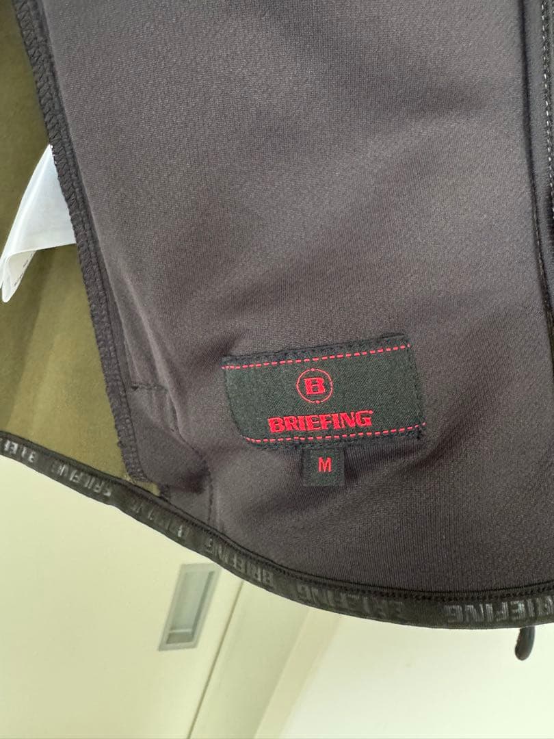 BRIEFING GOLF ジップベスト 3Dロゴ 極美品