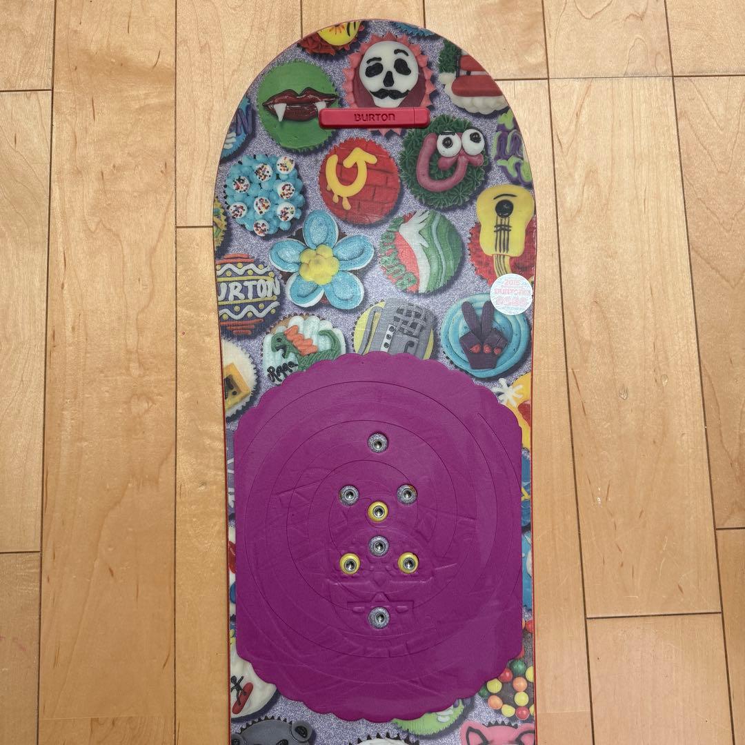 Burtonチクレット　ボード120&ビンディン　ヘルメットセット