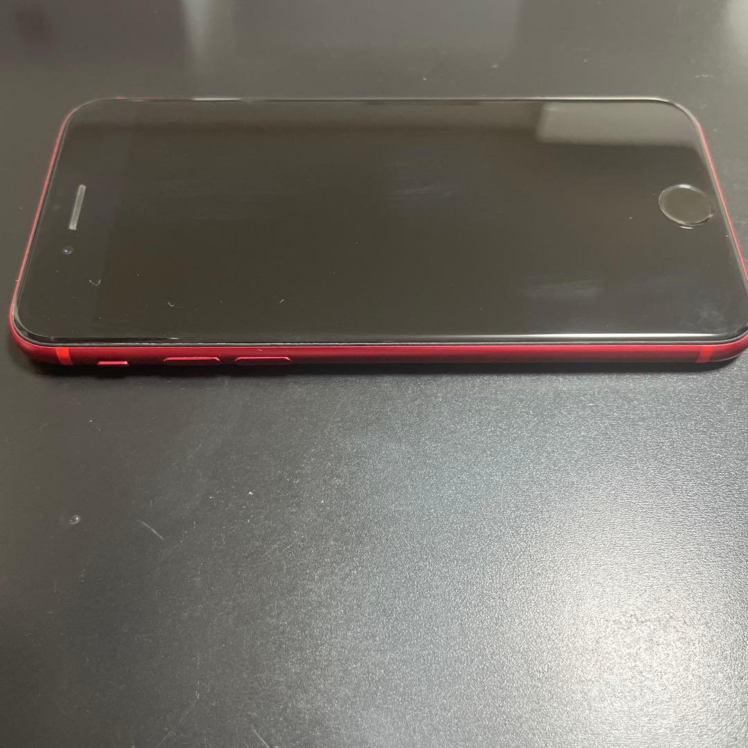 【値下げしました】iPhone se2 本体 128GB レッド　箱付き