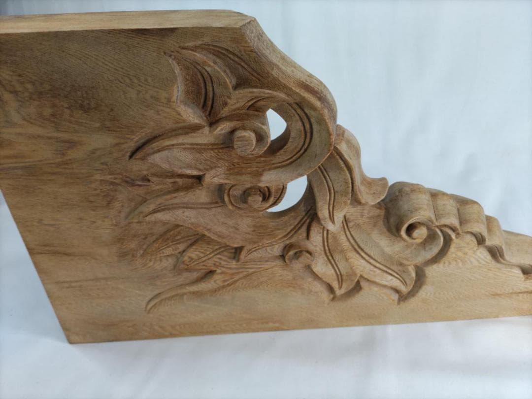 5枚【持ち送り】長さ46cm 社寺仏閣、山車、屋台、神殿、だんぢり彫刻