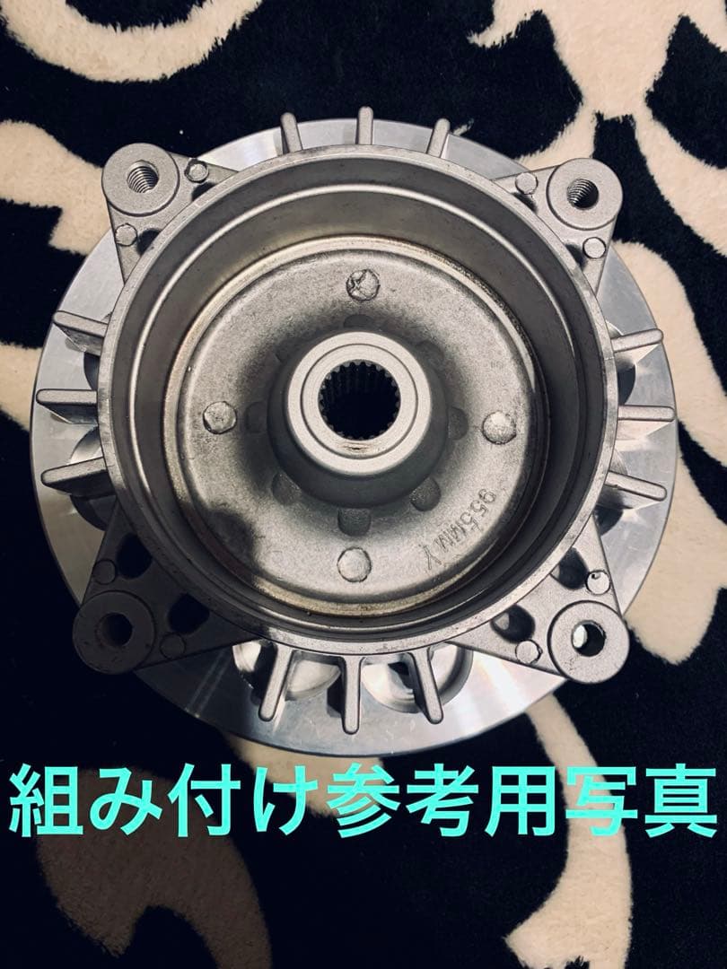 ズーマー　リアハブ変換スペーサー　ハブボルト仕様　マルチPCD 太足化