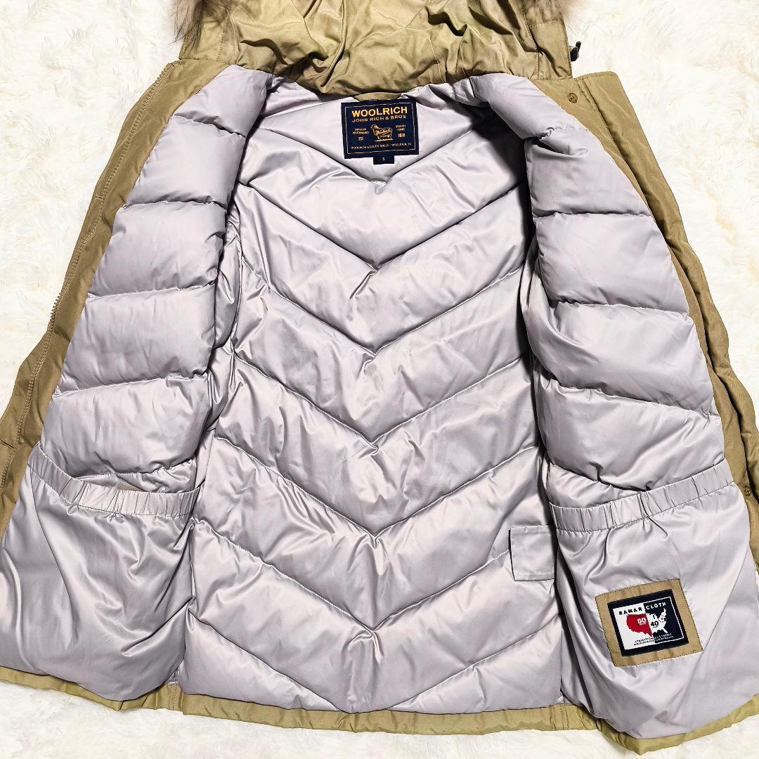 ウールリッチ✨アークティックパーカー ダウンコート 2way ベージュ S