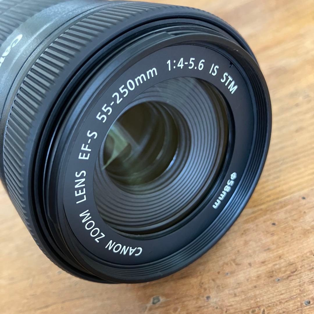 CANON EF-S 55-250mm 1:4-5.6 純正フード&フィルター